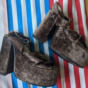 VINTAGE OG Platform Sandals Made in Italy